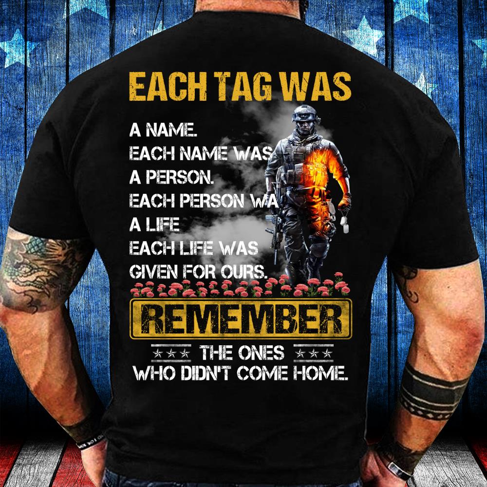 Remember The Ones Who Didn't Come Home  T-Shirt
