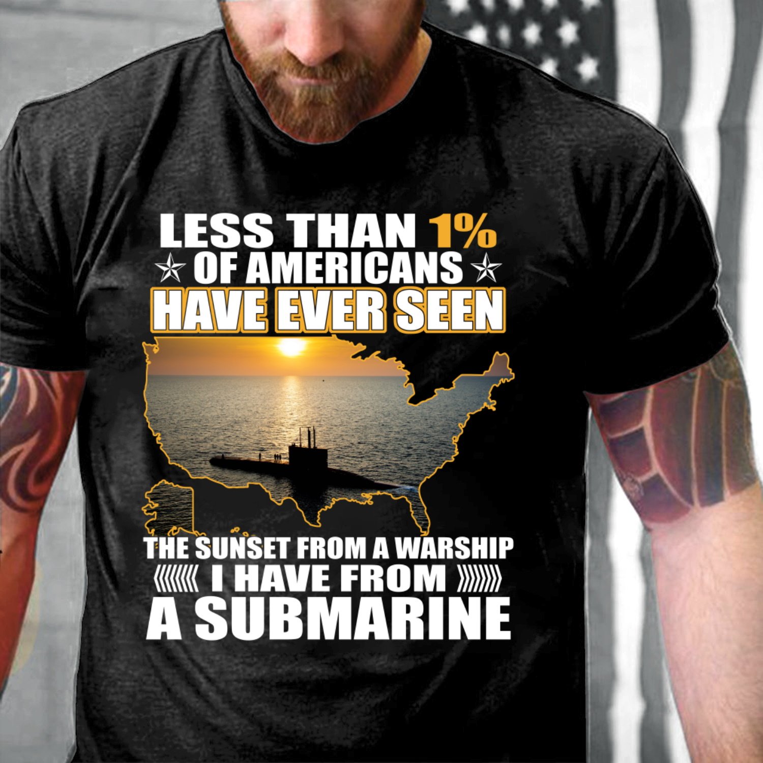Veterans Shirt - Sunset From A Warship I Have From Submarine T-Shirt