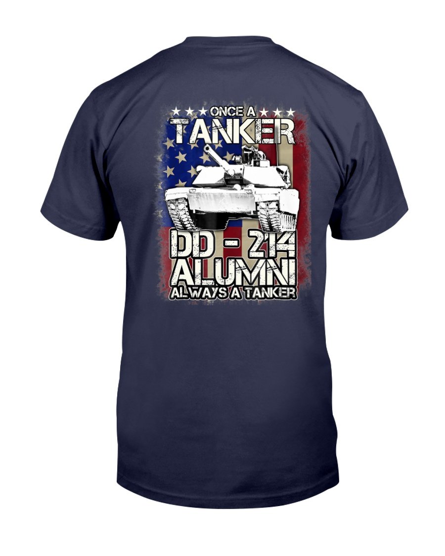 Tanker Shirt DD-214 Alumni Veteran Tanker T-Shirt 1 