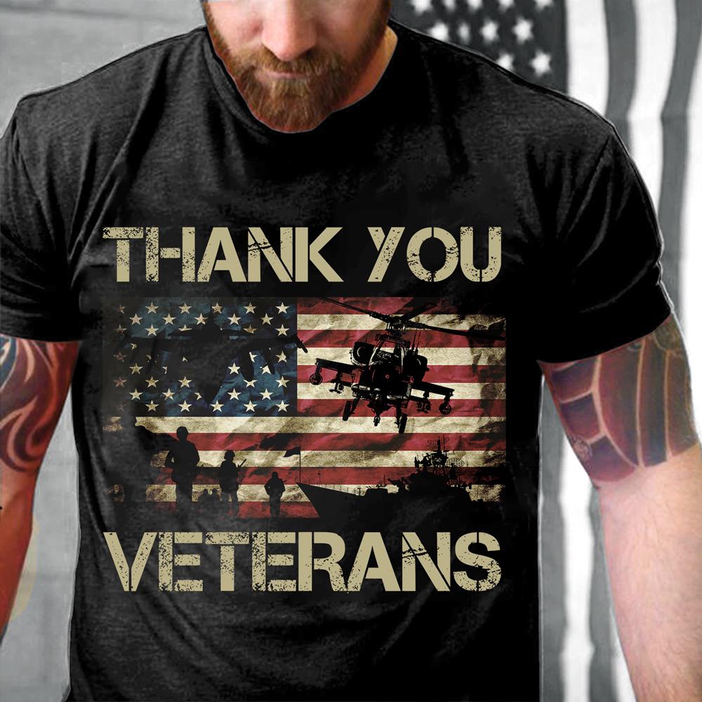Veterans Shirt Thank You Veteran T-Shirt