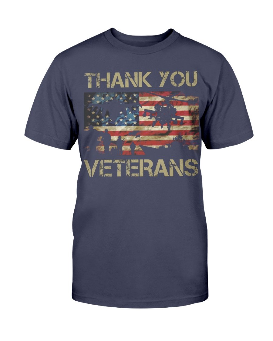 Veterans Shirt Thank You Veteran T-Shirt 1 