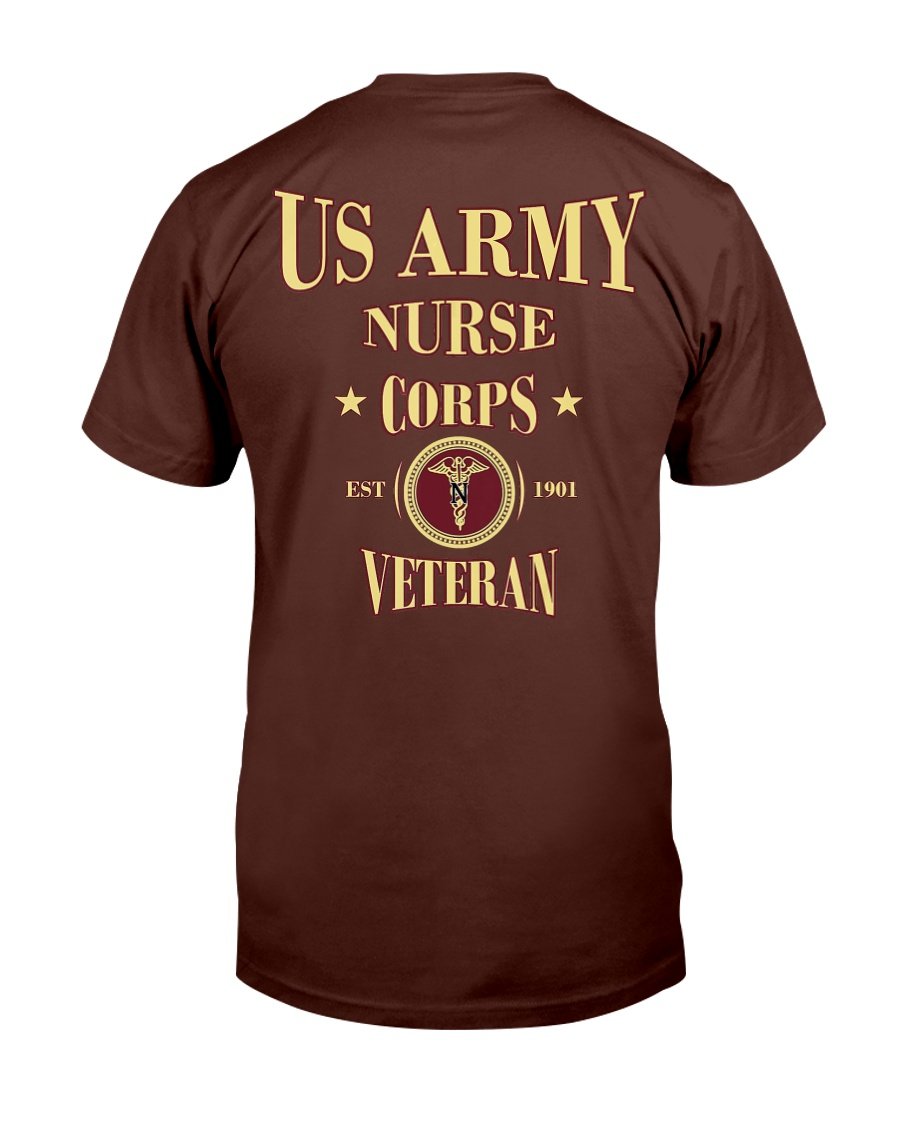US Army Nurse Corps Veteran T-Shirt 1 