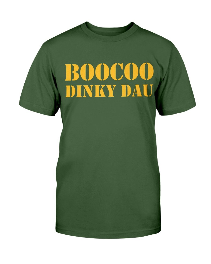 Vietnam Veteran Boocoo Dinky Dau, Gift For Vietnam Veteran T-Shirt 1 
