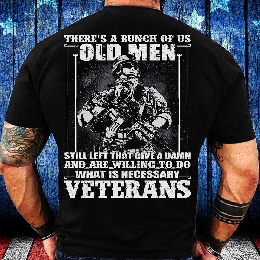 The Veteran Whispers Back I Am The Freakin Storm T-Shirt