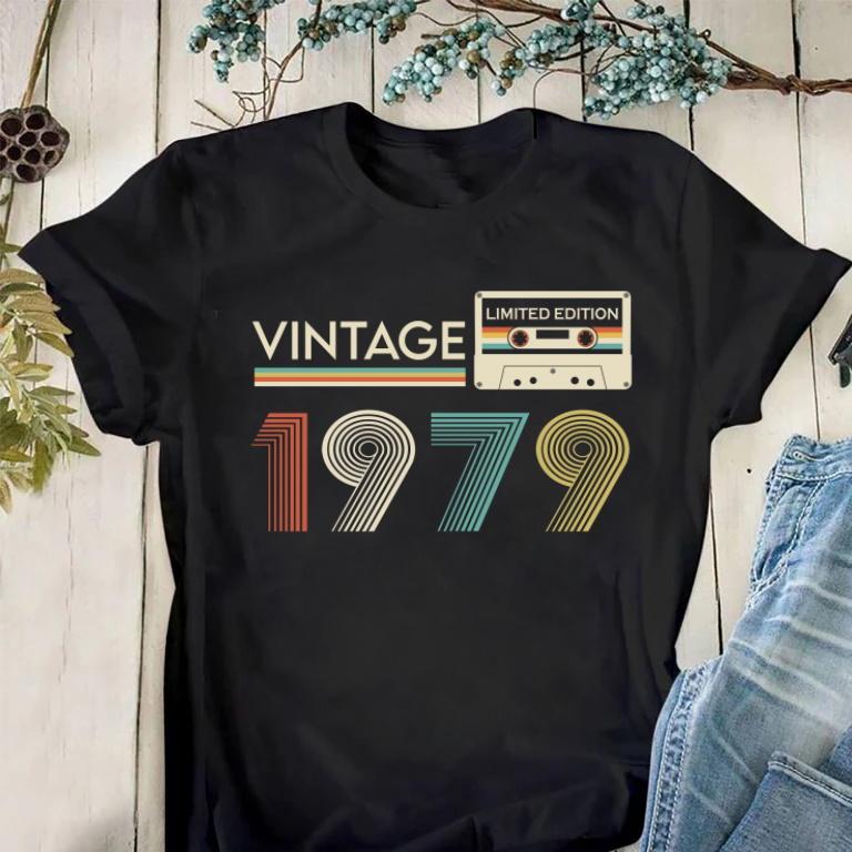 Vintage 1979 V3, Birthday Gifts Idea, Gift For Her For Him Unisex T-Shirt KM0804