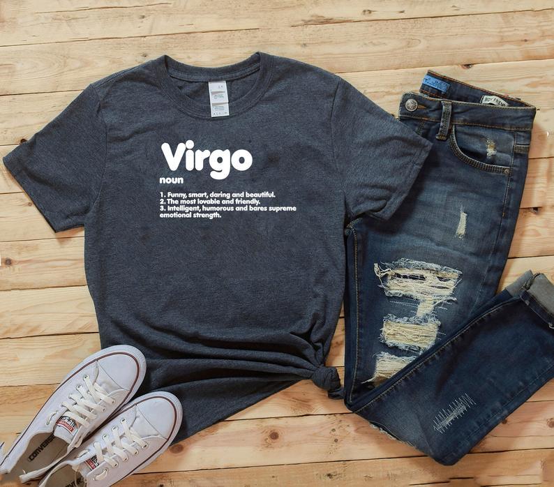 Virgo Shirt, Zodiac Sign Shirt, Birthday Shirt, Birthday Gift For Her Unisex T-Shirt