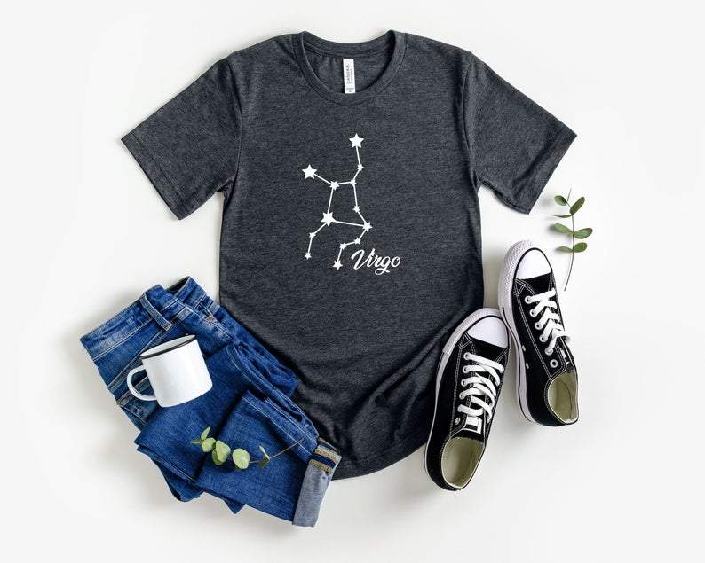 Virgo Zodiac Shirt, Virgo Birthday Shirt, Astrology Shirt, Birthday Gift For Her Unisex T-Shirt