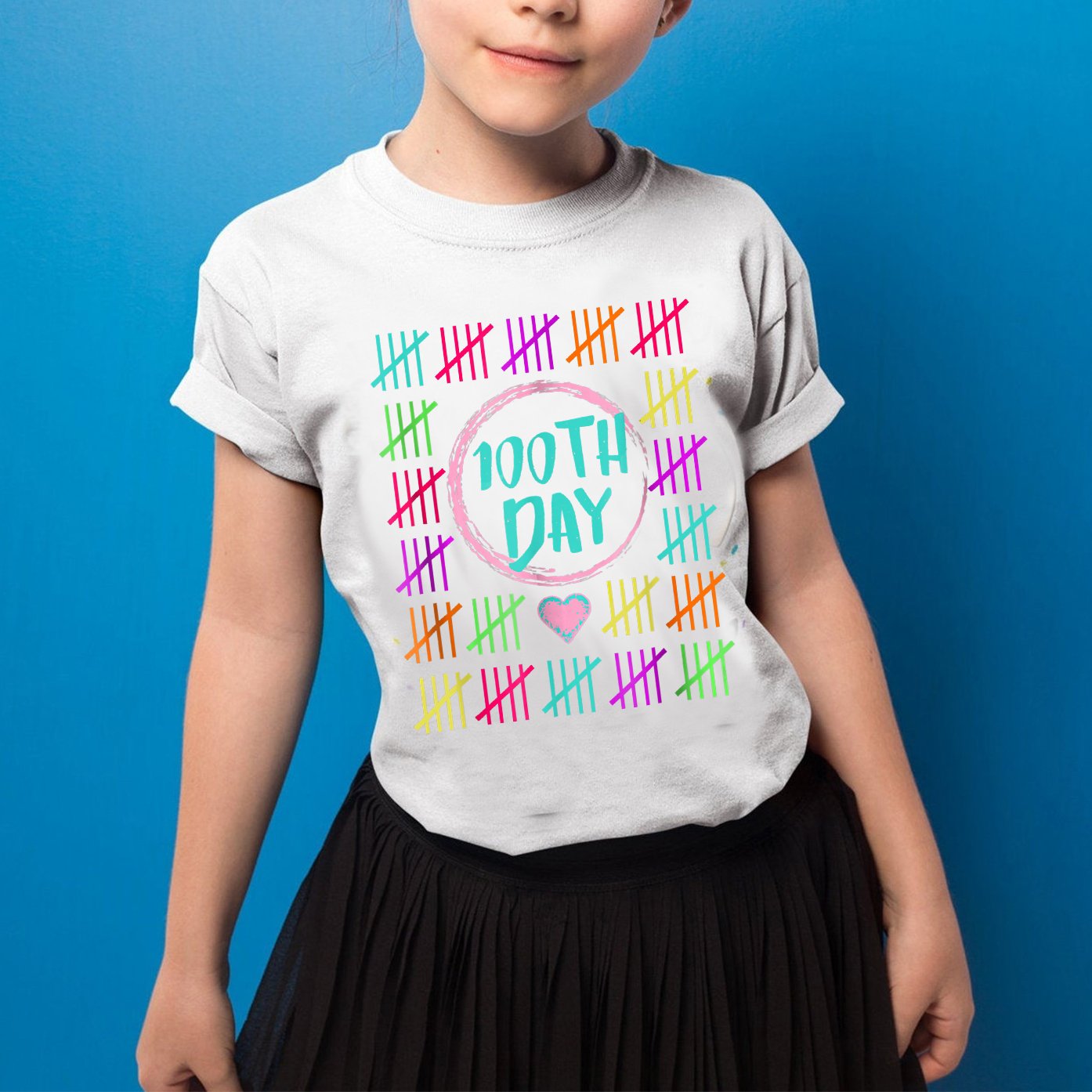 100th day of school ‘ Counting hash marks 100th days teacher student t