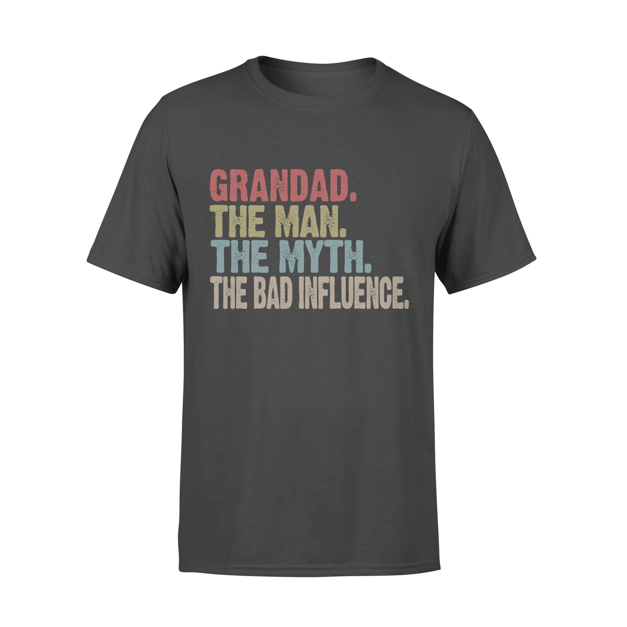 GRANDDAD. THE MAN. THE MYTH. THE BAD INFLUENCE, GIFTS FOR GRANDPA,GRANDPA SHIRT,GRANDPA GIFTS,FATHER?S DAY GIFT,PLUS SIZE SHIRT