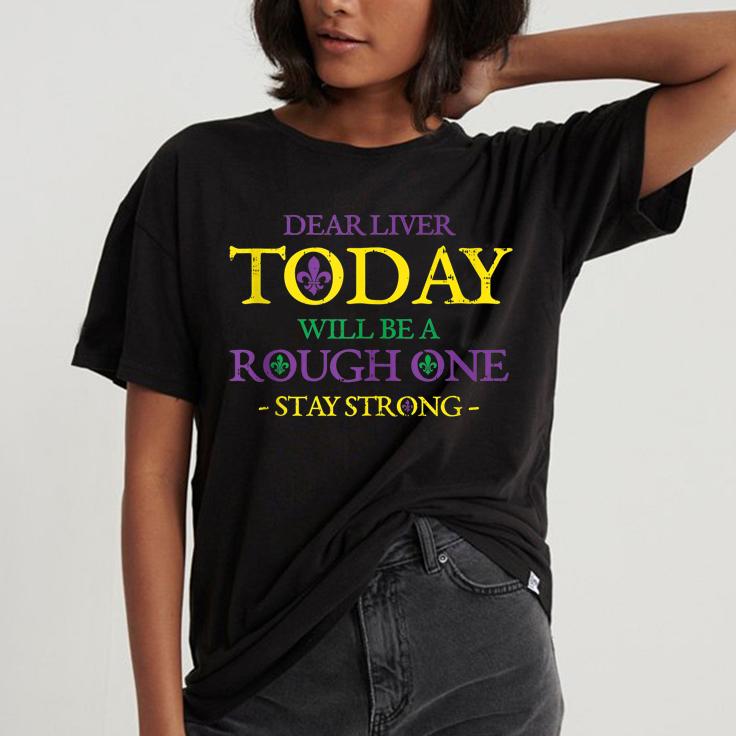 Mardi gras ‘ Dear liver stay strong drinkin team funny mardi gras beer