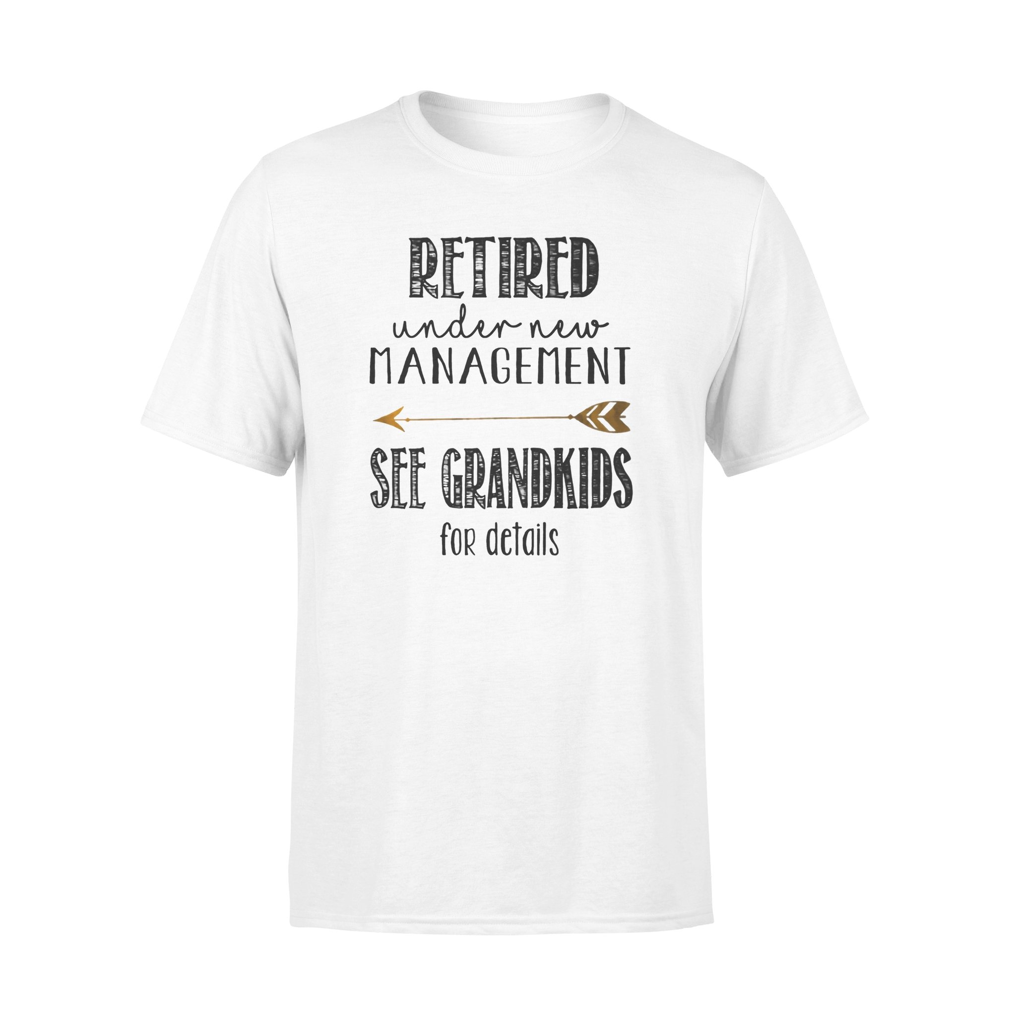 RETIRED UNDER NEW MANAGEMENT SEE GRANDKIDS FOR DETAILS ,  GIFTS FOR GRANDPA,GRANDPA SHIRT,GRANDPA GIFTS,FATHER?S DAY GIFT,PLUS SIZE SHIRT