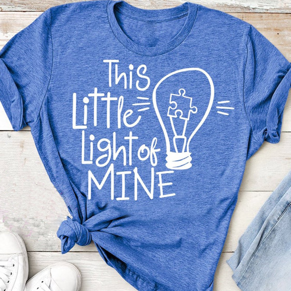 This little light of mine autism awareness shirt ? GST