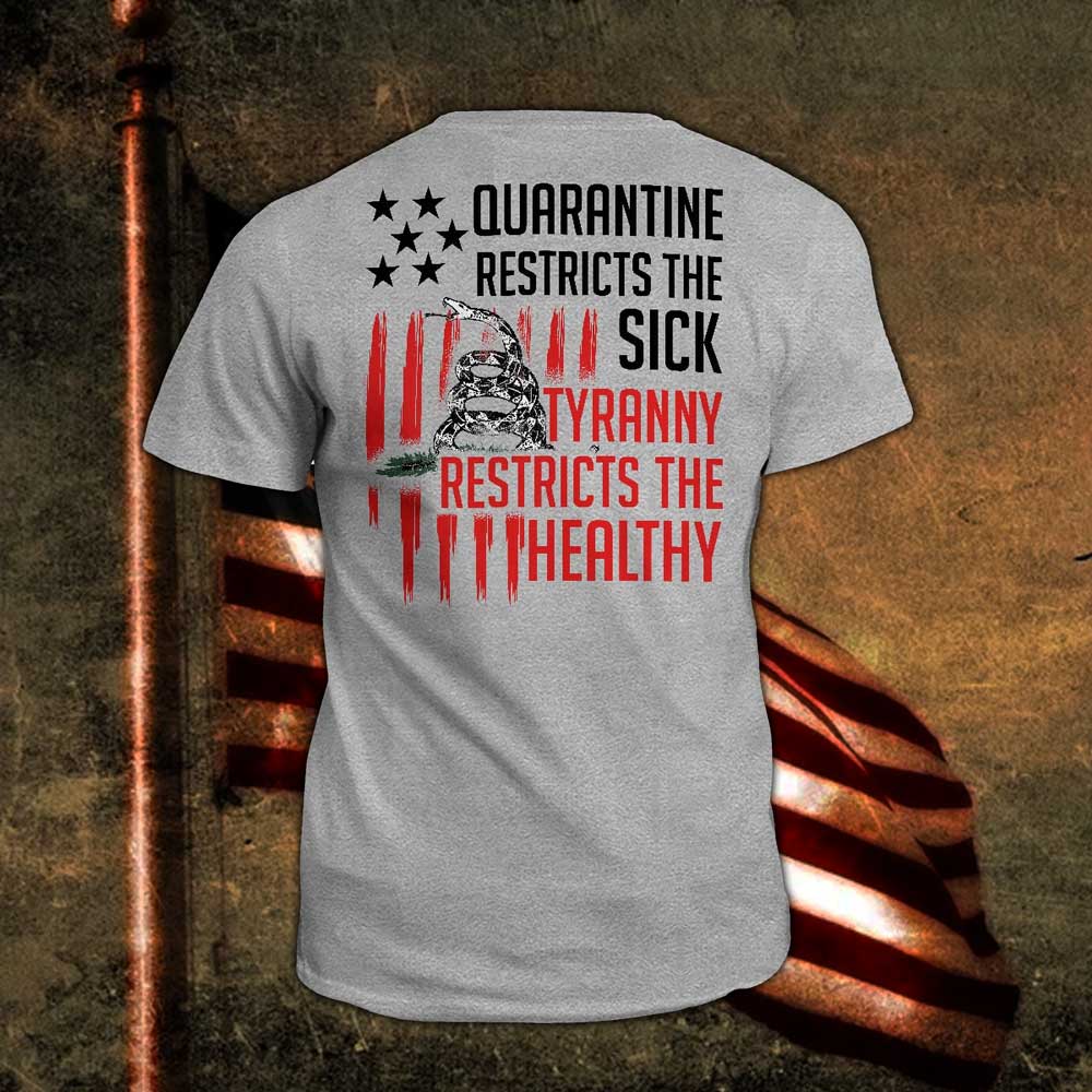 USA Patriot Restricts The Sick Restricts The Healthy