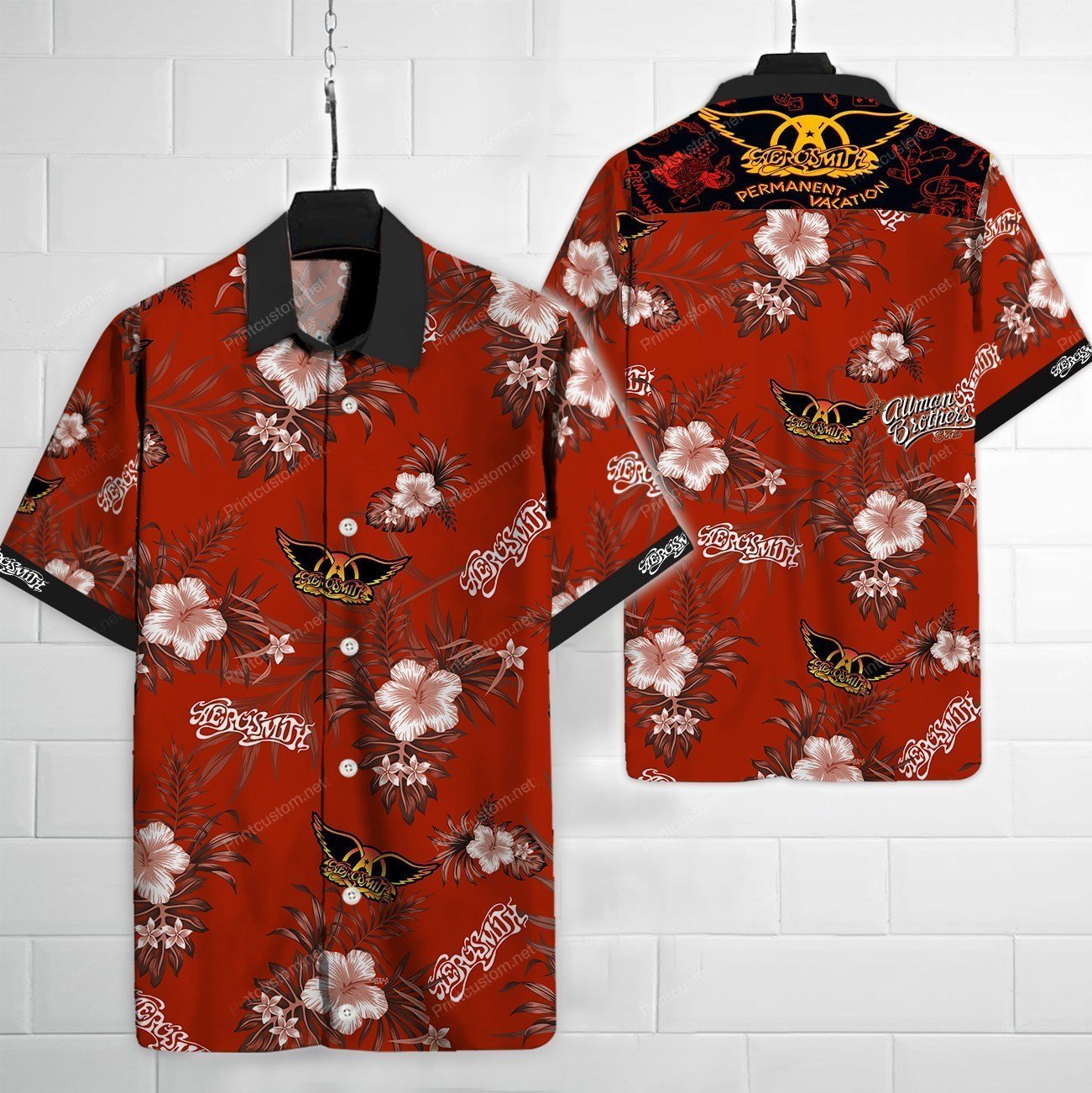 Aerosmith Hawaiian Shirt Pre10068