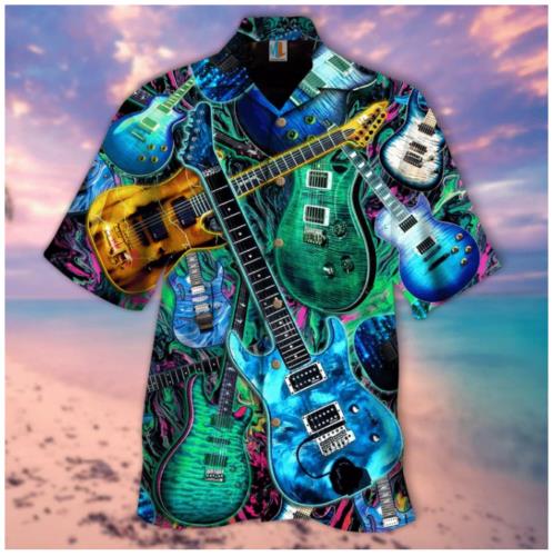 All I Want Is Guitar Hawaiian Shirt Pre11905