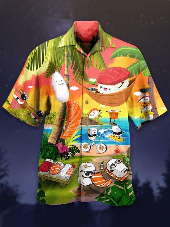 Aloha Sushi Hawaiian Shirt Pre11532