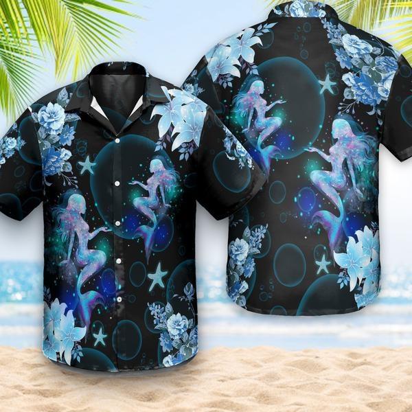 Ariel Mermaid Hawaiian Shirt Pre10484