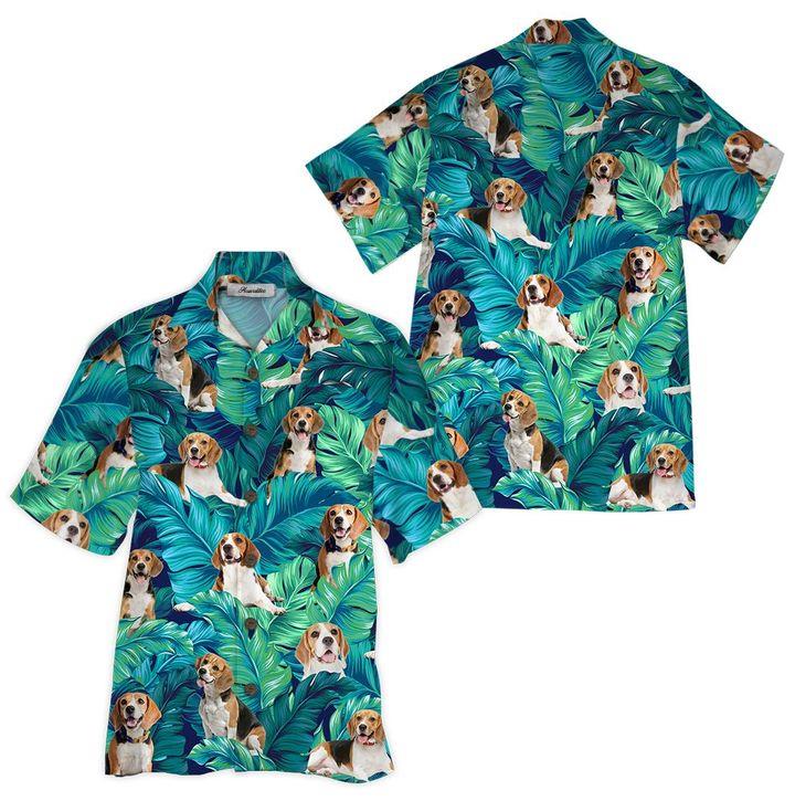 Beagle Hawaiian Shirt Pre10254