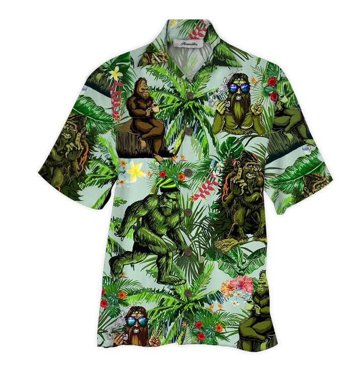 Big Foot Hawaiian Shirt Pre10353