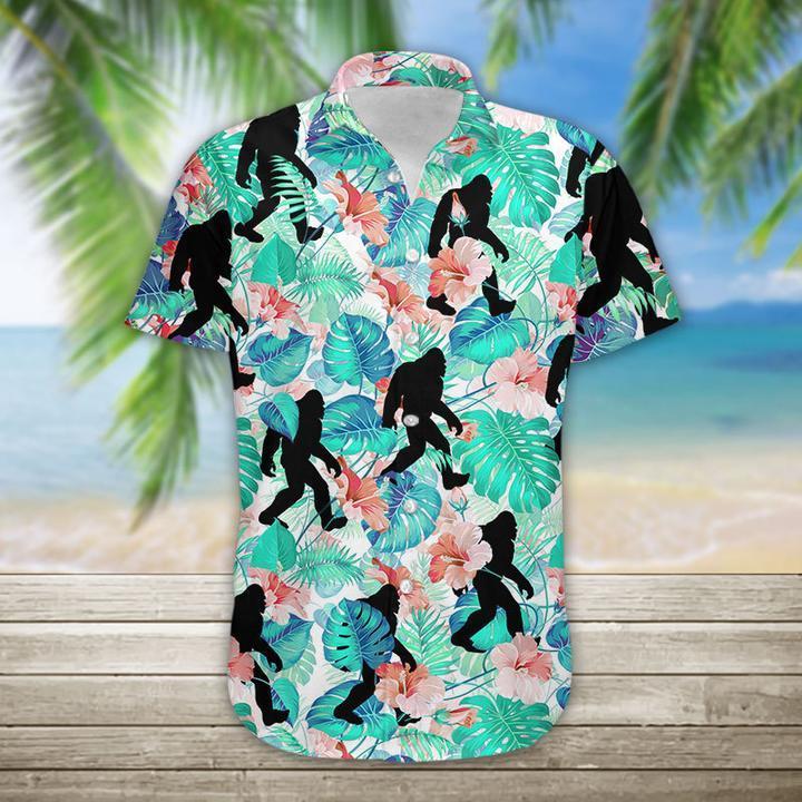Bigfoot Hawaiian Shirt Pre10195