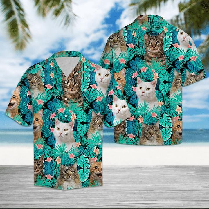 Cat Hawaiian Shirt Pre11094