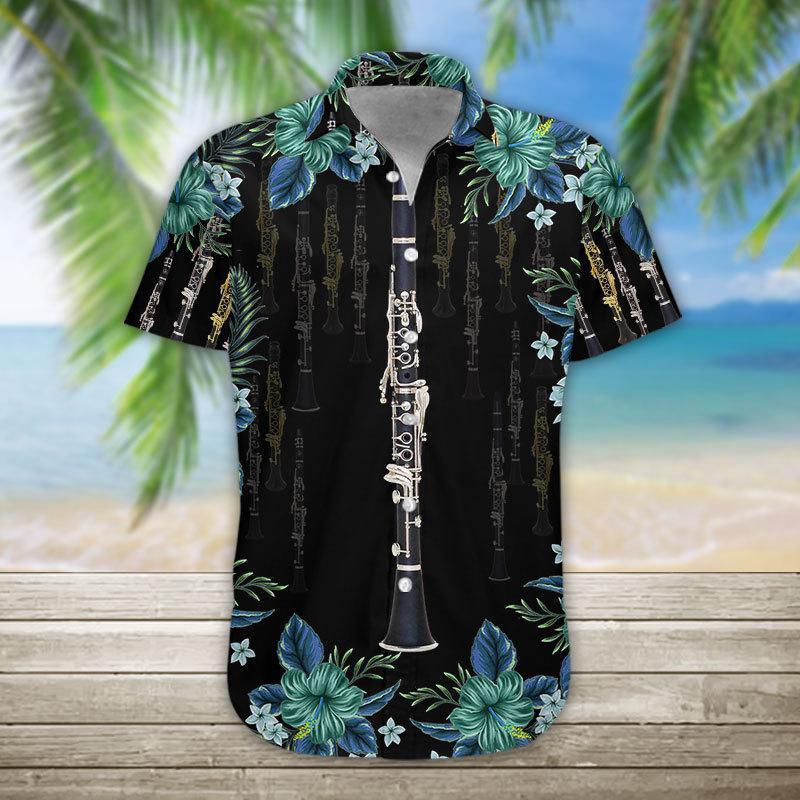 Clarinet Unisex Hawaiian Shirt Pre13362