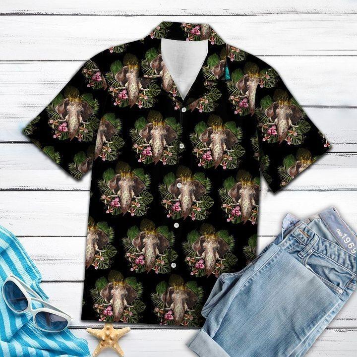 Elephant King Hawaiian Shirt Pre13162