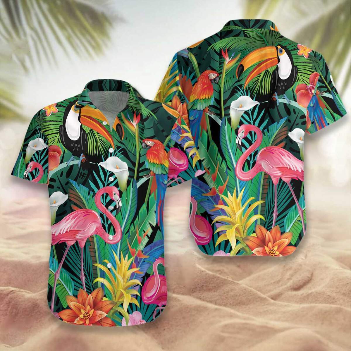 Flamingo For Men For Women Hw2720 Hawaiian Shirt Pre13152