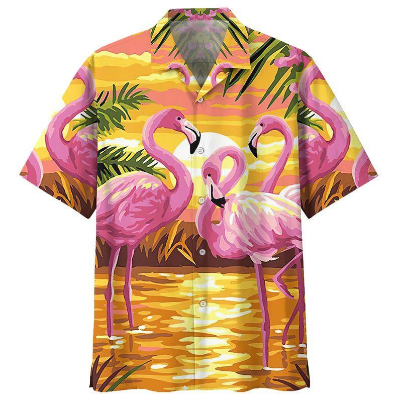 Flamingo For Men For Women Hw3893 Hawaiian Shirt Pre11829