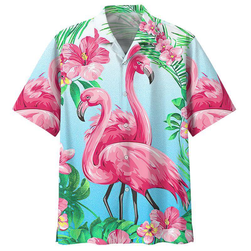 Flamingo For Men For Women Hw3895 Hawaiian Shirt Pre11820
