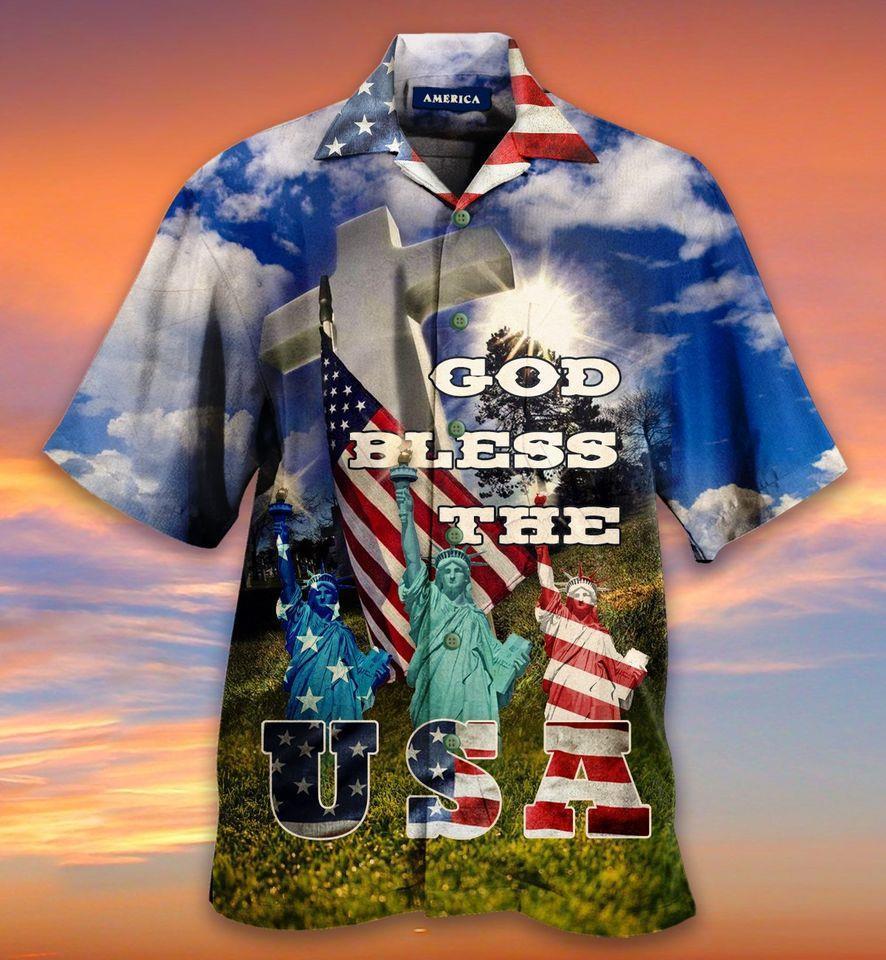 God Bless The Usa Hawaiian Shirt Pre13072