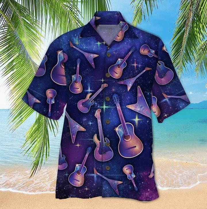 Guitar Hawaiian Shirt Pre10081