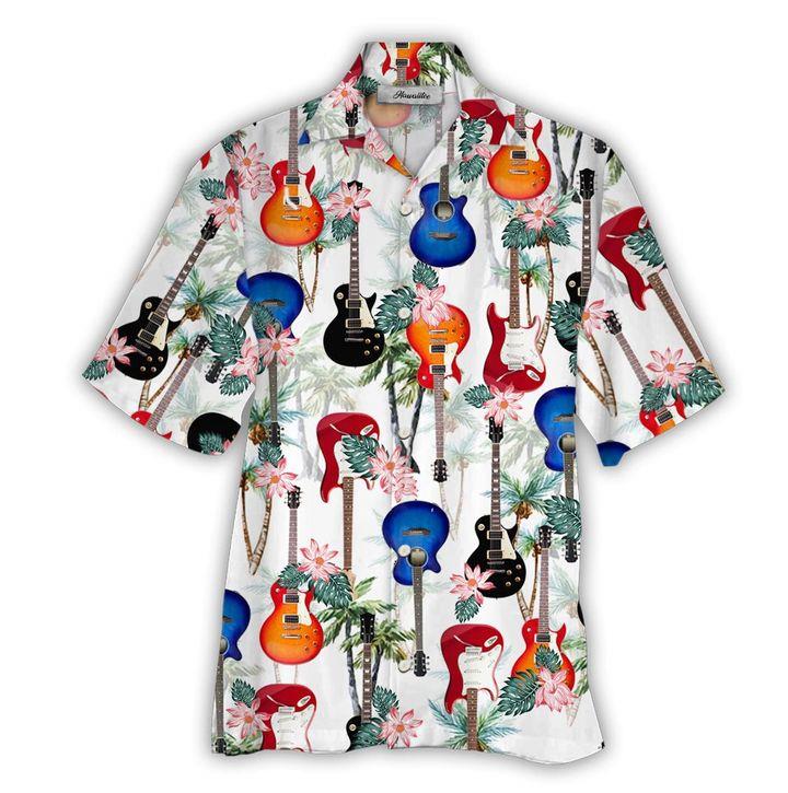 Guitar Hawaiian Shirt Pre10283