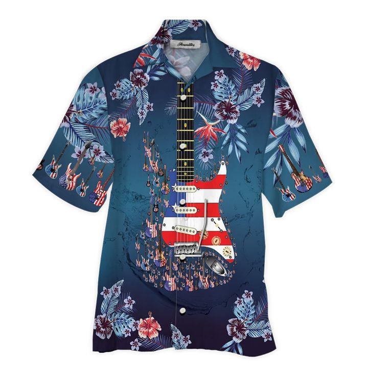 Guitar Hawaiian Shirt Pre10292