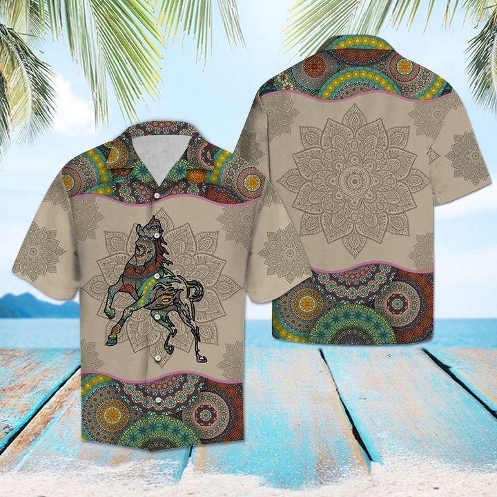 Horse Mandala Hawaiian Shirt Pre12839 1