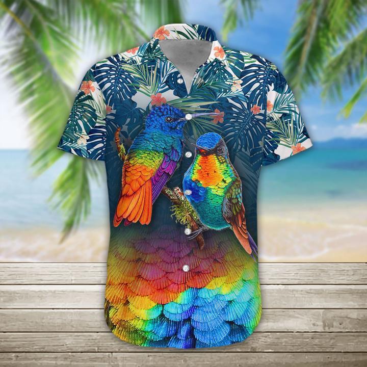 Hummingbird Hawaiian Shirt Pre12842