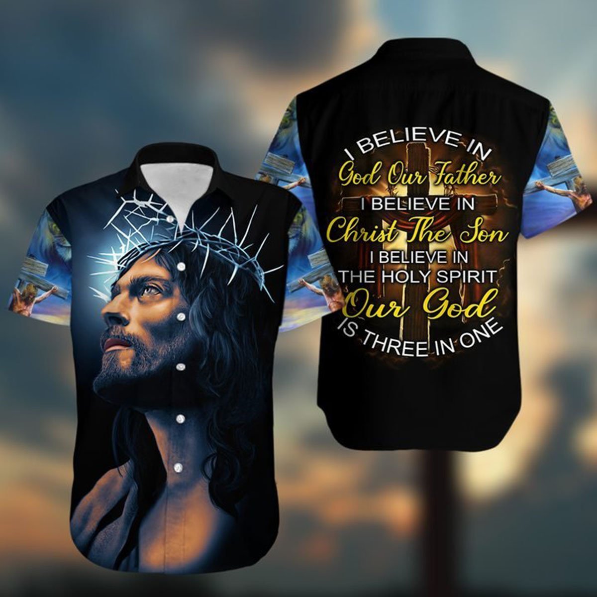 I Believed In God Hawaiian Shirt Pre12907