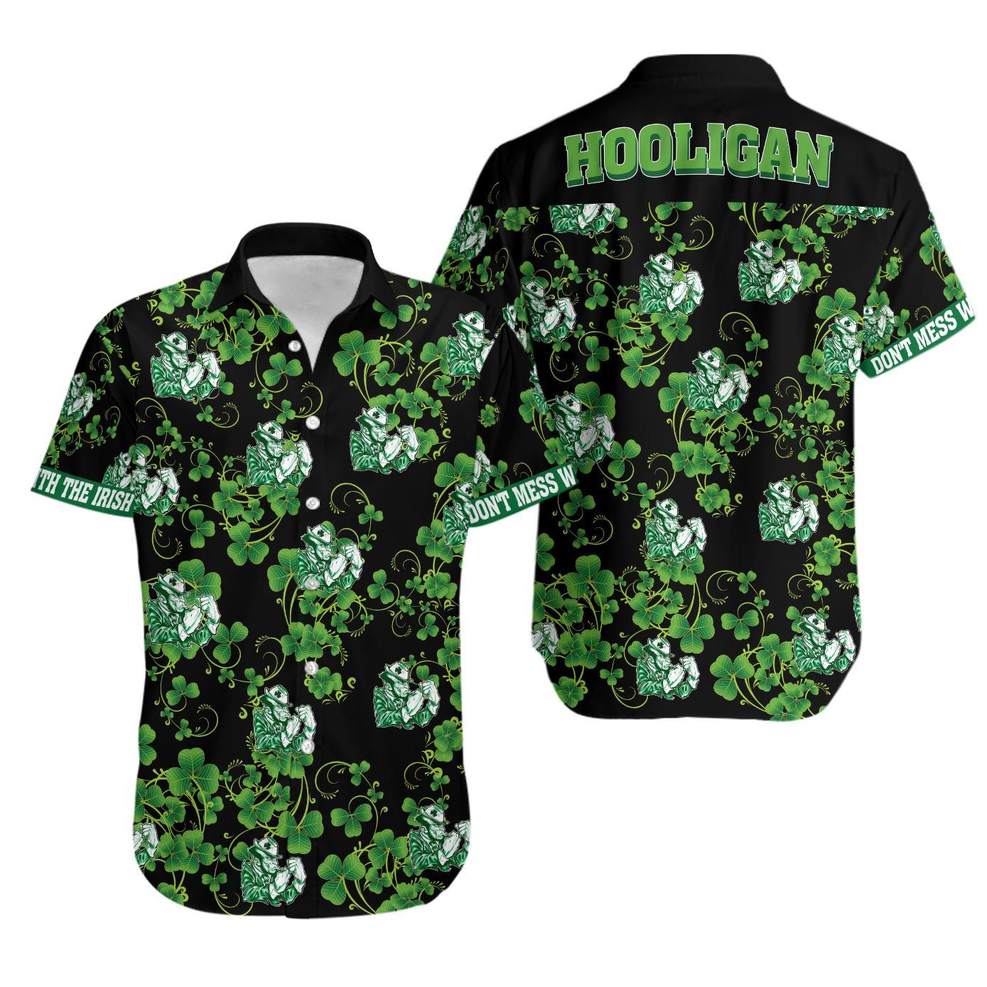 Irish St Patricks Day Hawaiian Shirt Pre12774