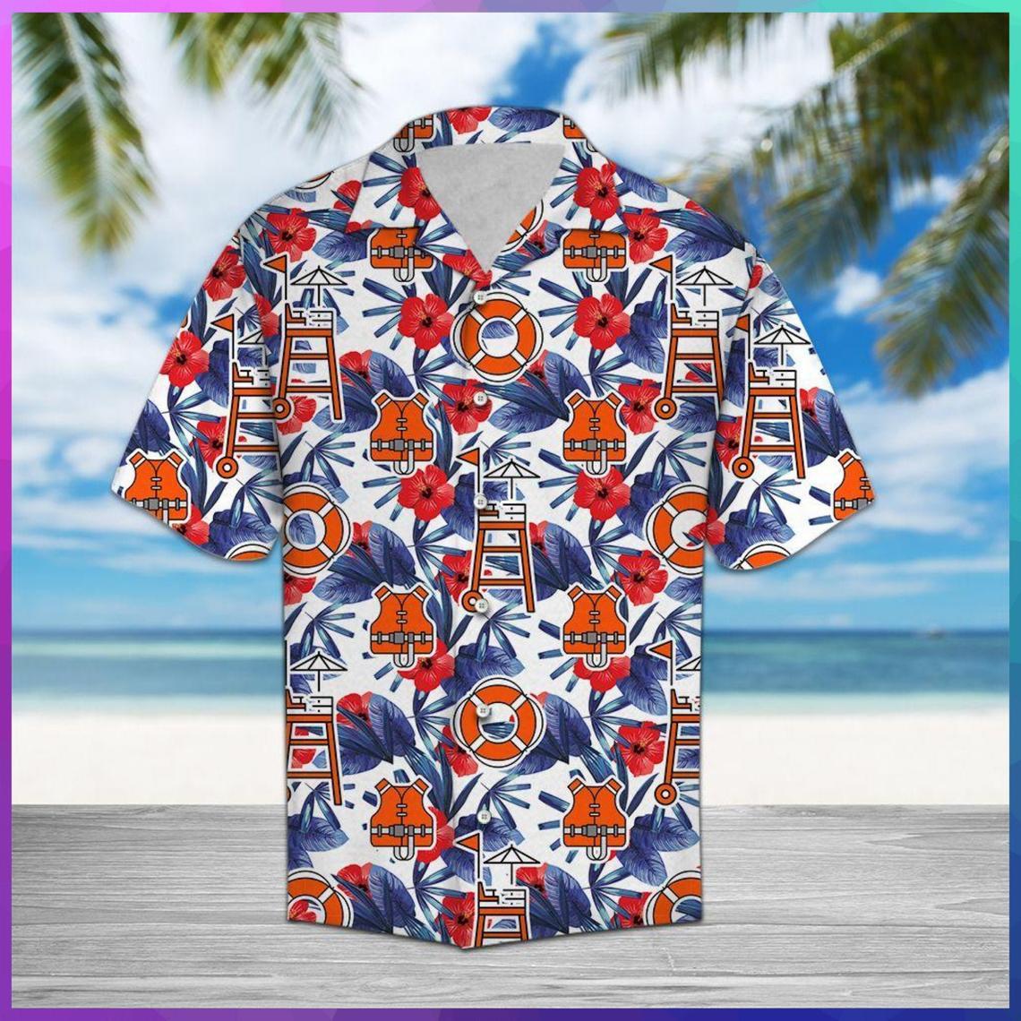 Miami Dolphins Hawaiian Shirt Miami Dolphins Tropical Forests