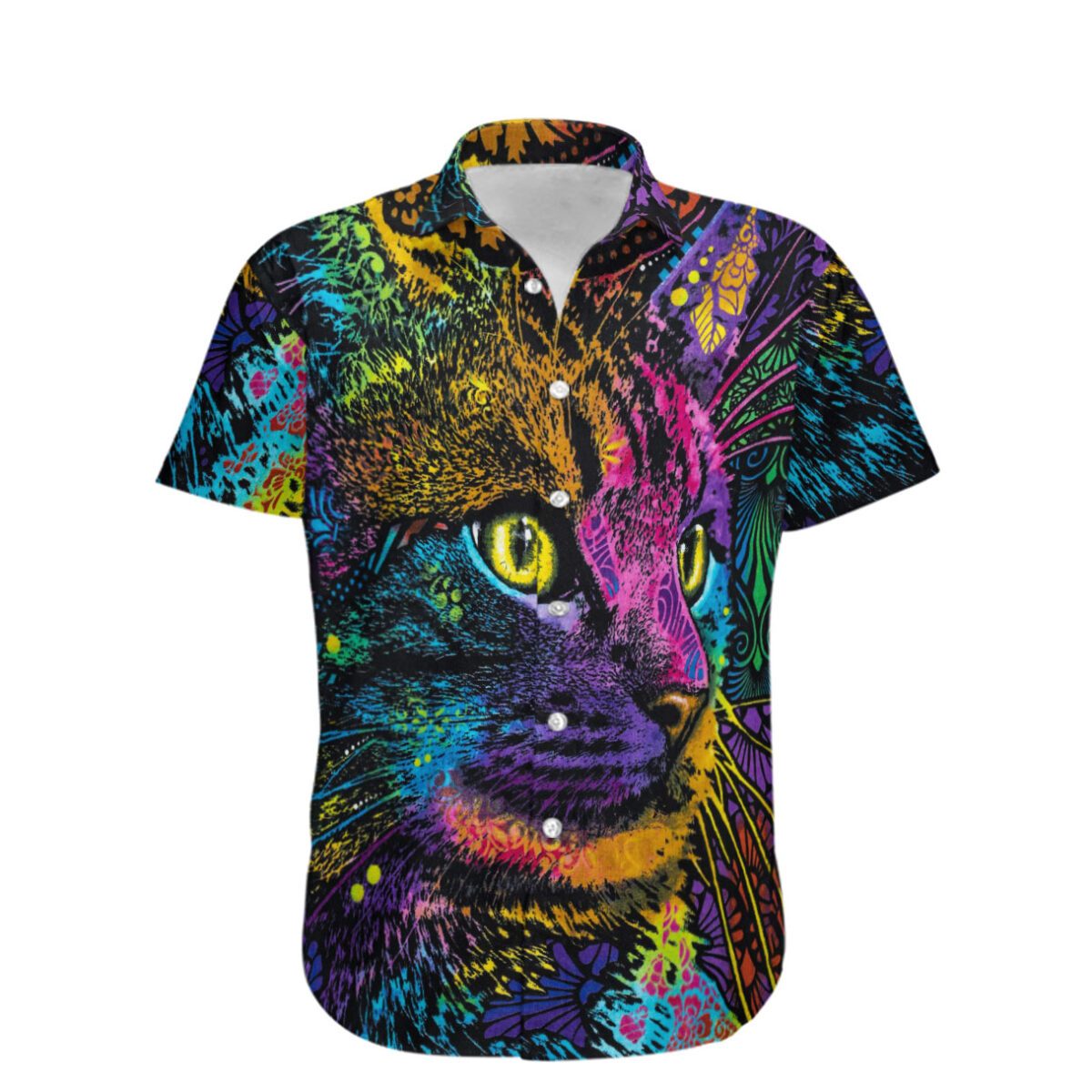 Love Cat Hawaiian Shirt Pre10677