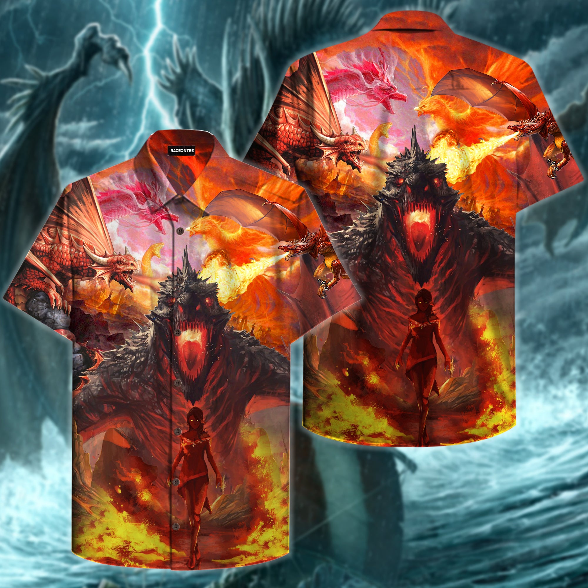 Mother Of The Dragons Hawaiian Shirt Pre11459