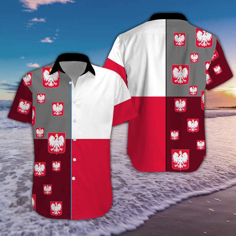 Poland Hawaiian Shirt Pre11249