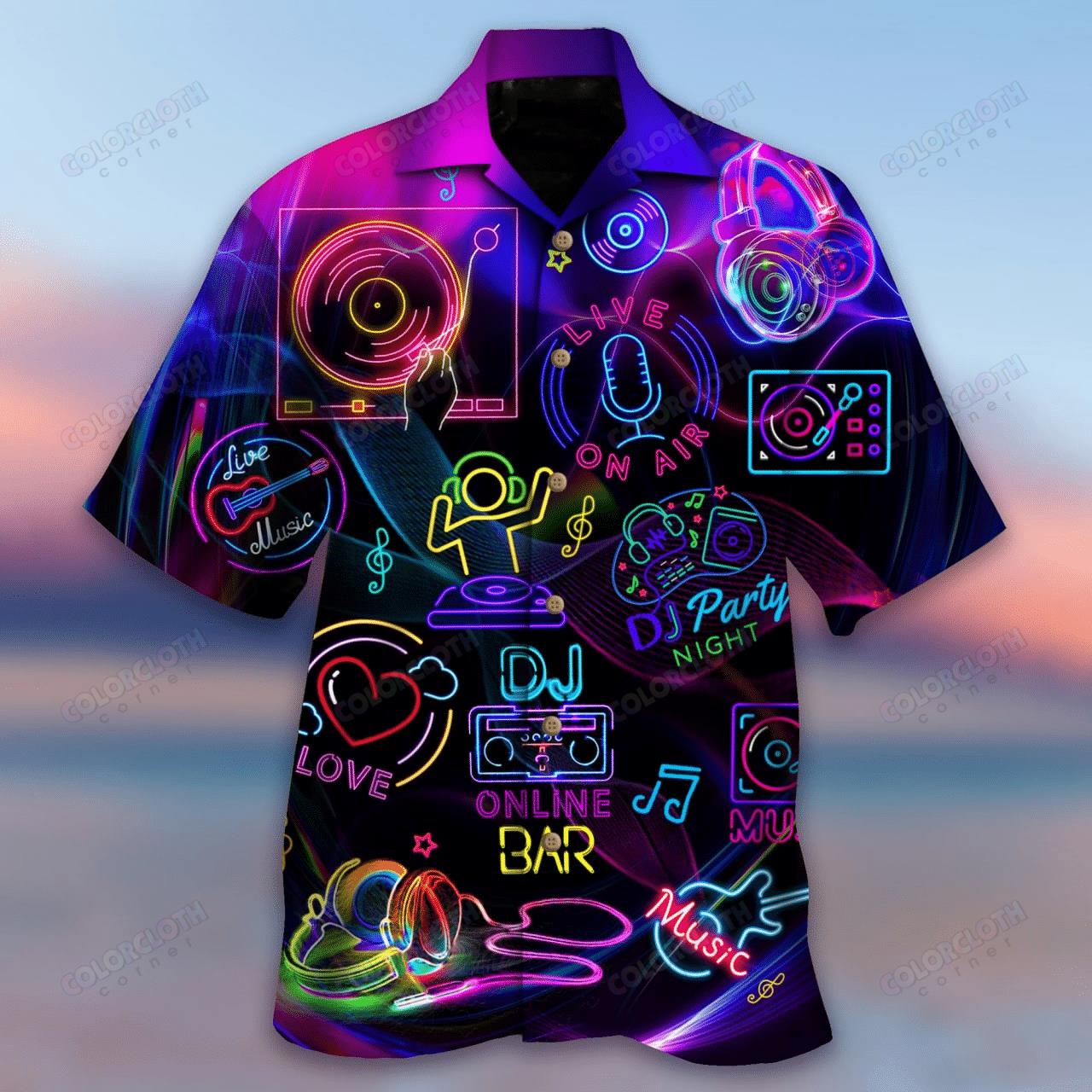 Rock Hawaiian Shirt Pre10804