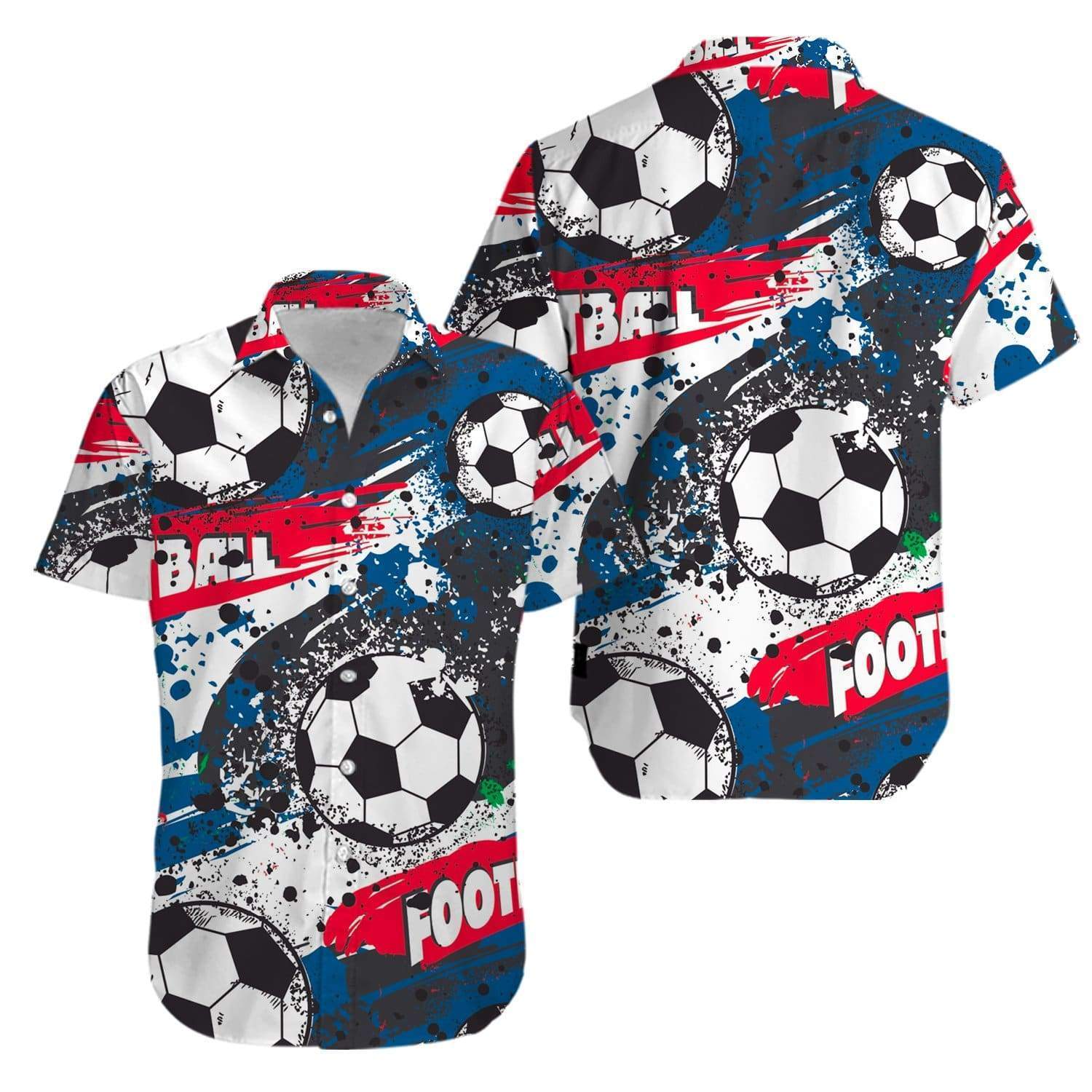 Soccer Football Unisex Hawaiian Shirt Pre12300