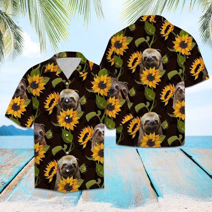 Sunflower Hawaiian Shirt Pre12263