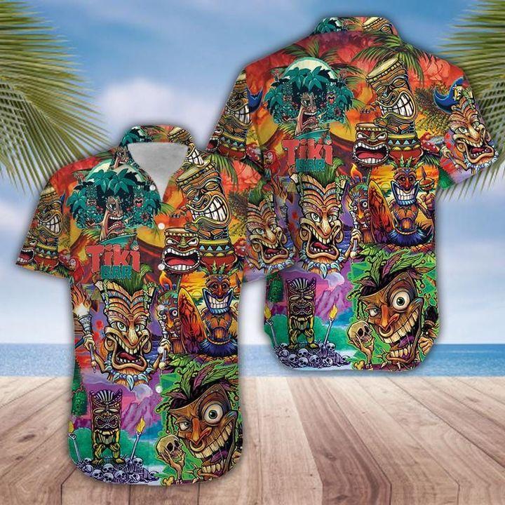 Tiki Bar Chill Hawaiian Shirt Pre11388