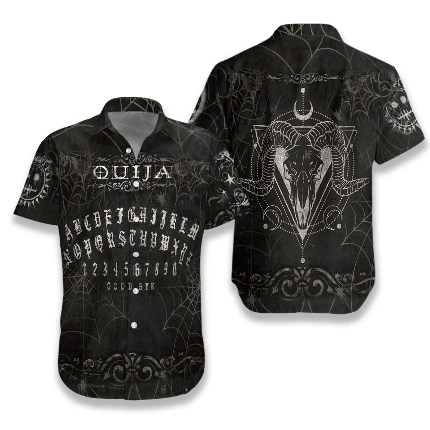 Wicca Ouija Board Hawaiian Shirt Pre11801