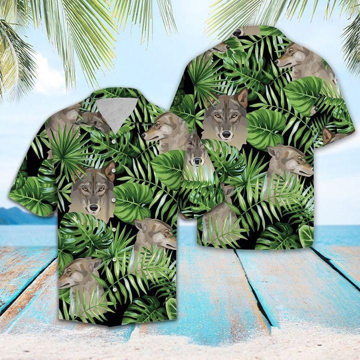 Wolf Hawaiian Shirt Pre12033