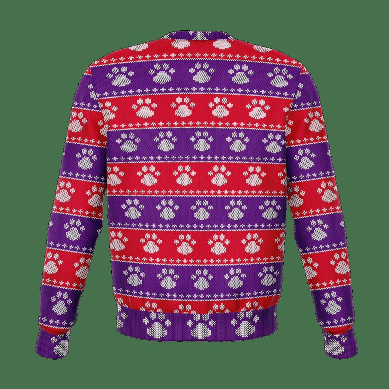 Adorable Pug Snacks 3D All Over Print Ugly Christmas Sweater Hoodie All Over Printed Cint10357 1