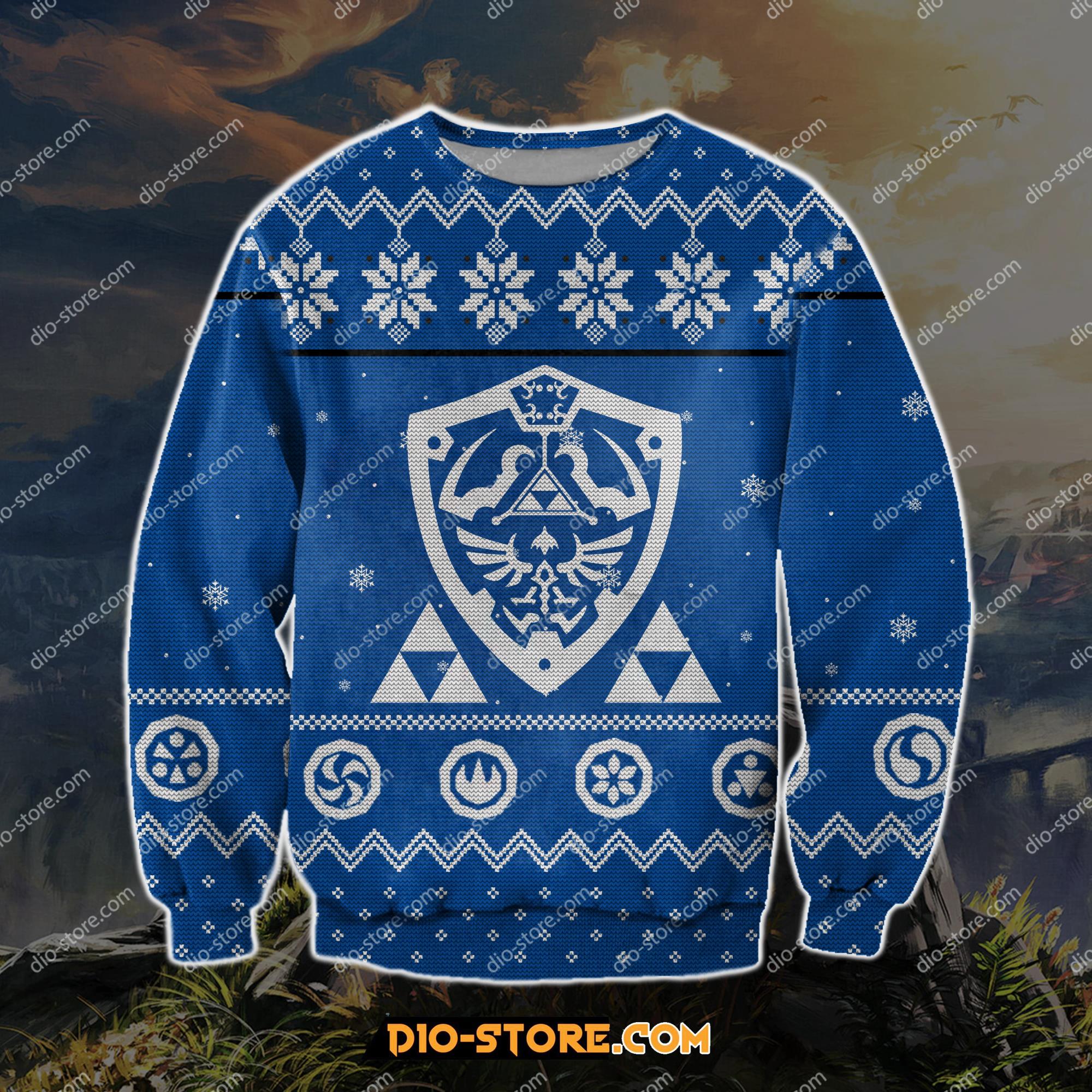 The Legend Of Zelda 3D Print Ugly Christmas Sweater Hoodie All Over Printed Cint10122